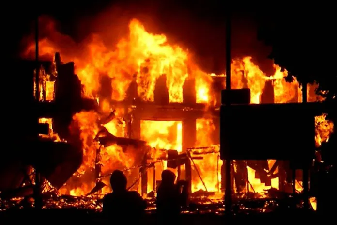 Fire Scene