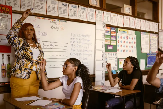 Teacher in Classroom