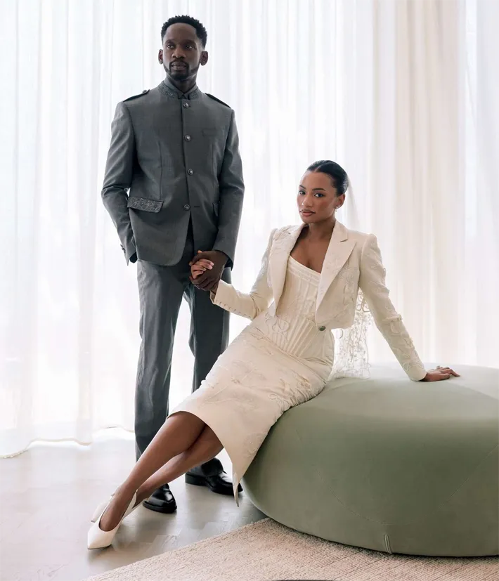Temi Otedola and Mr Eazi Wedding pic2