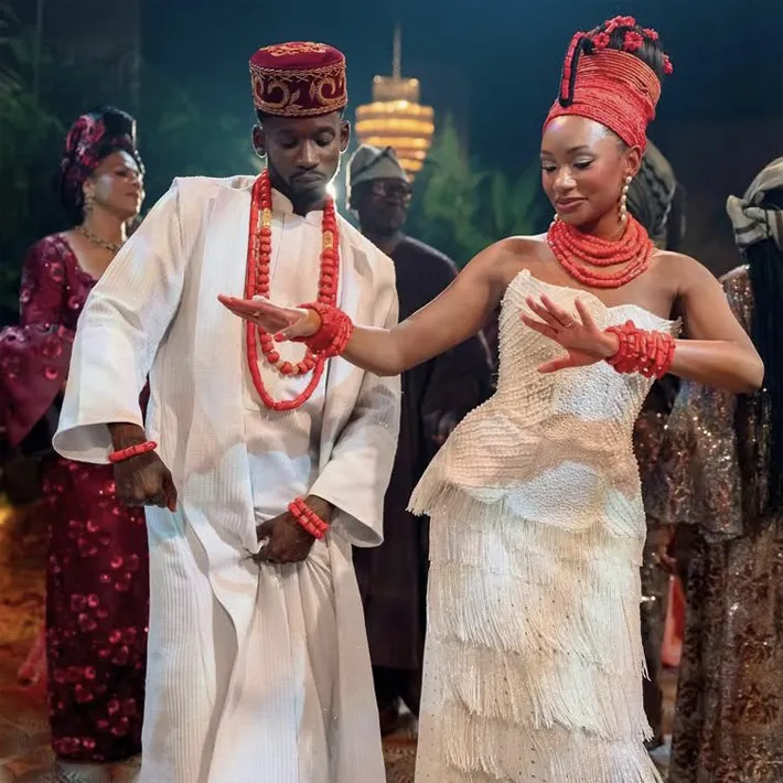 Temi Otedola and Mr Eazi Wedding pic4